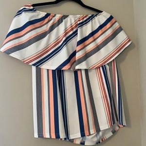 Off the shoulder romper